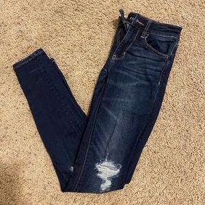 American Eagle Ripped Skinny Jeans